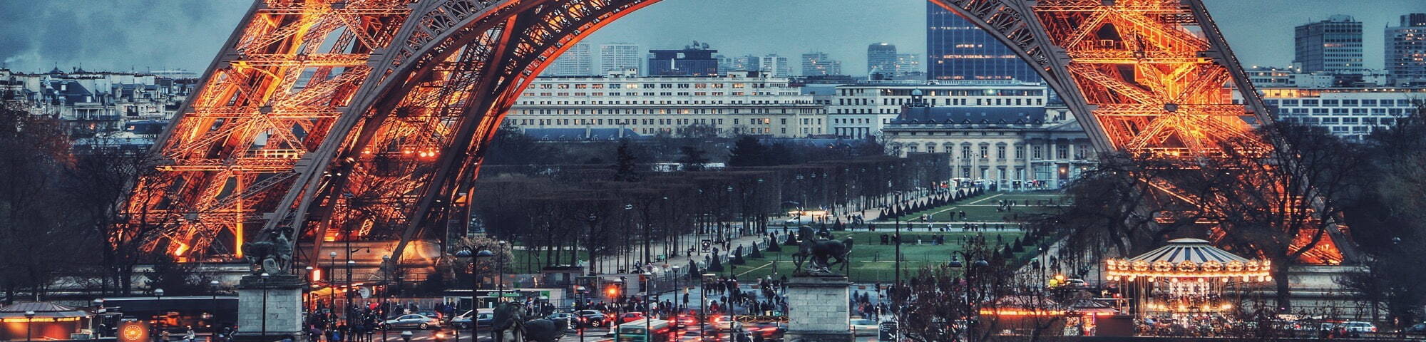 Base of Eiffel tower