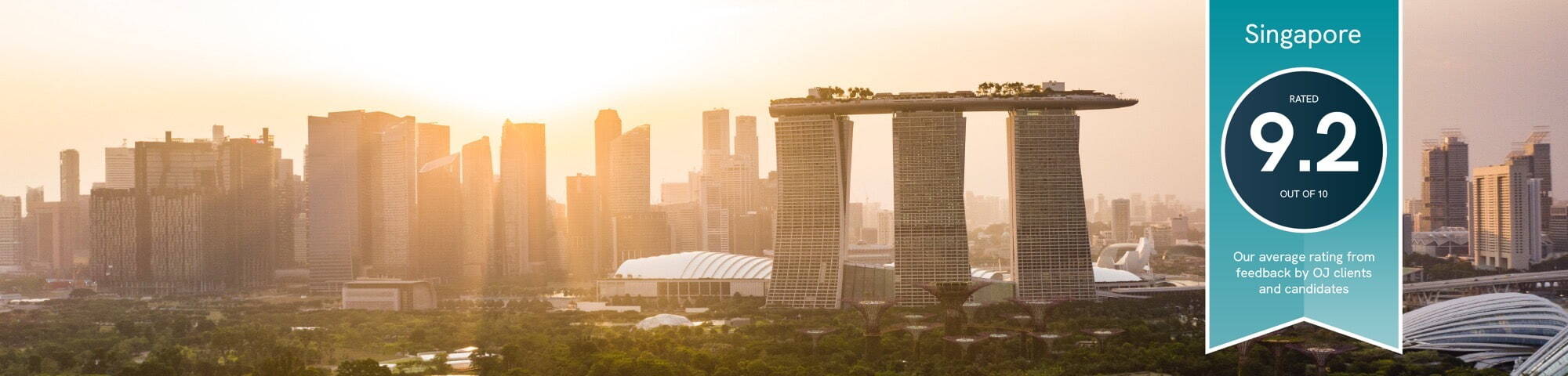 City skyline of Singapore